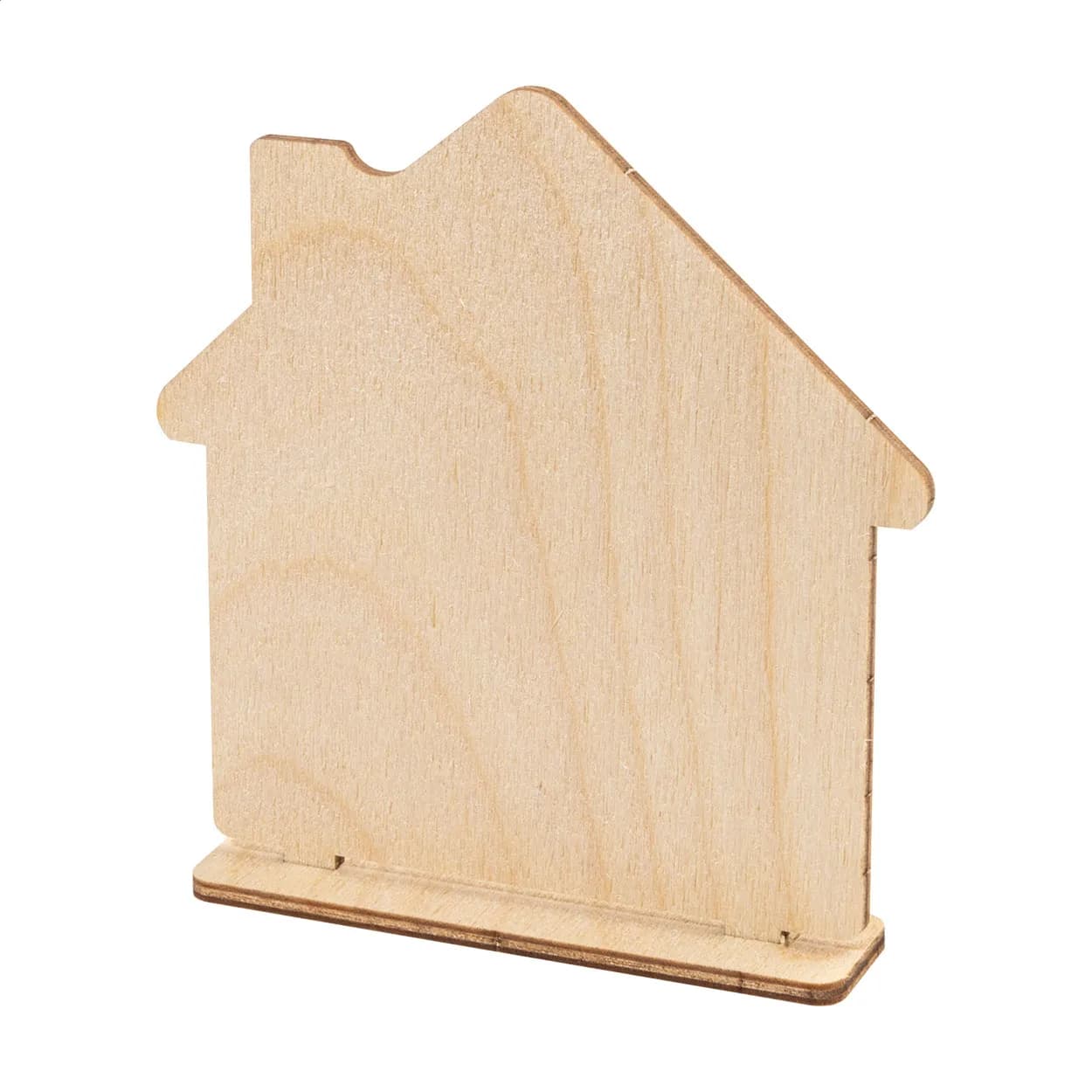 individuelle Puzzle-Postkarte, Haus - SendCraft - weiß (-A)