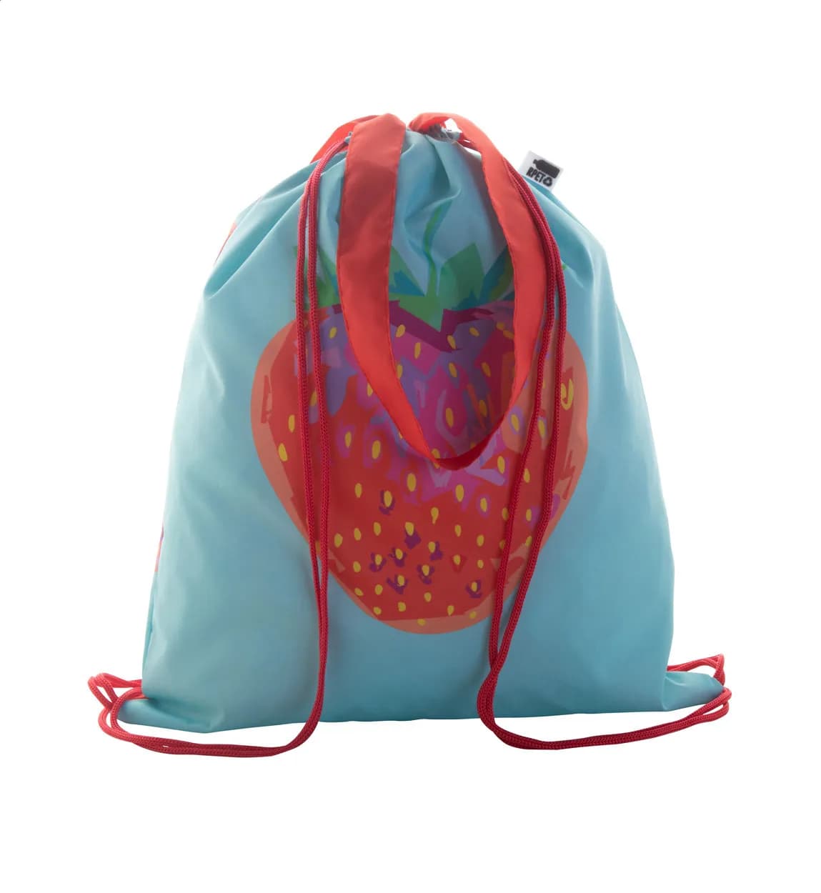 Individueller Turnbeutel - CreaDraw Shop RPET - rot (-05)