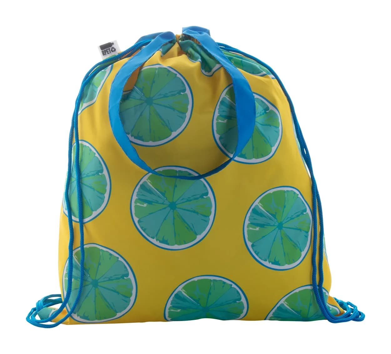 Individueller Turnbeutel - CreaDraw Shop RPET - blau (-06)