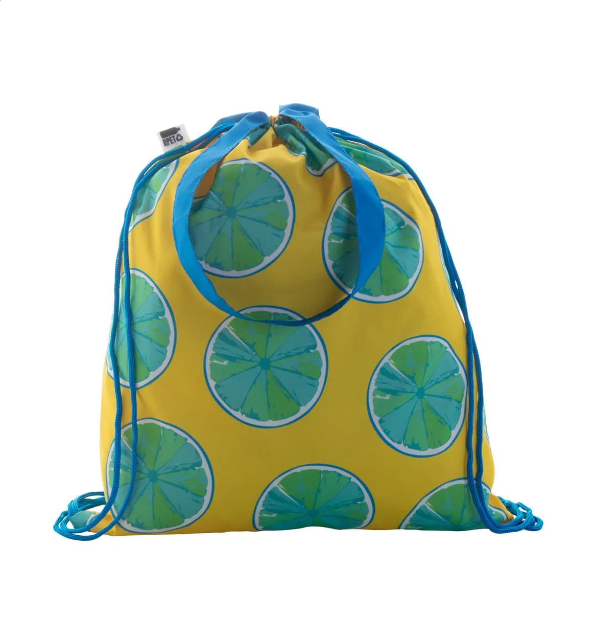 Individueller Turnbeutel - CreaDraw Shop RPET - blau (-06)