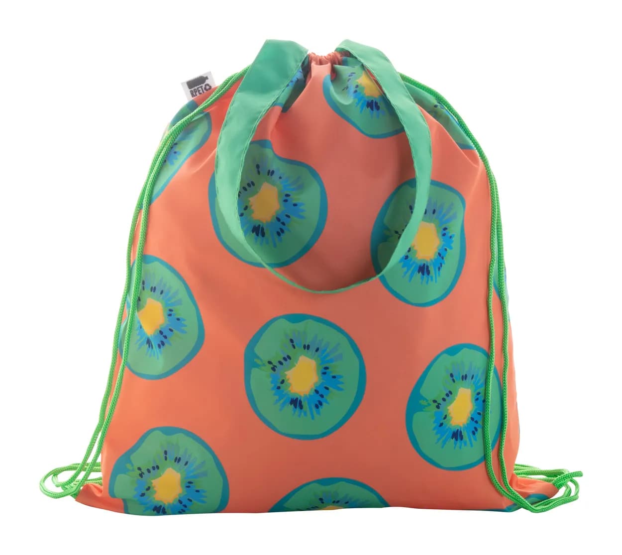 Individueller Turnbeutel - CreaDraw Shop RPET - grün (-07)