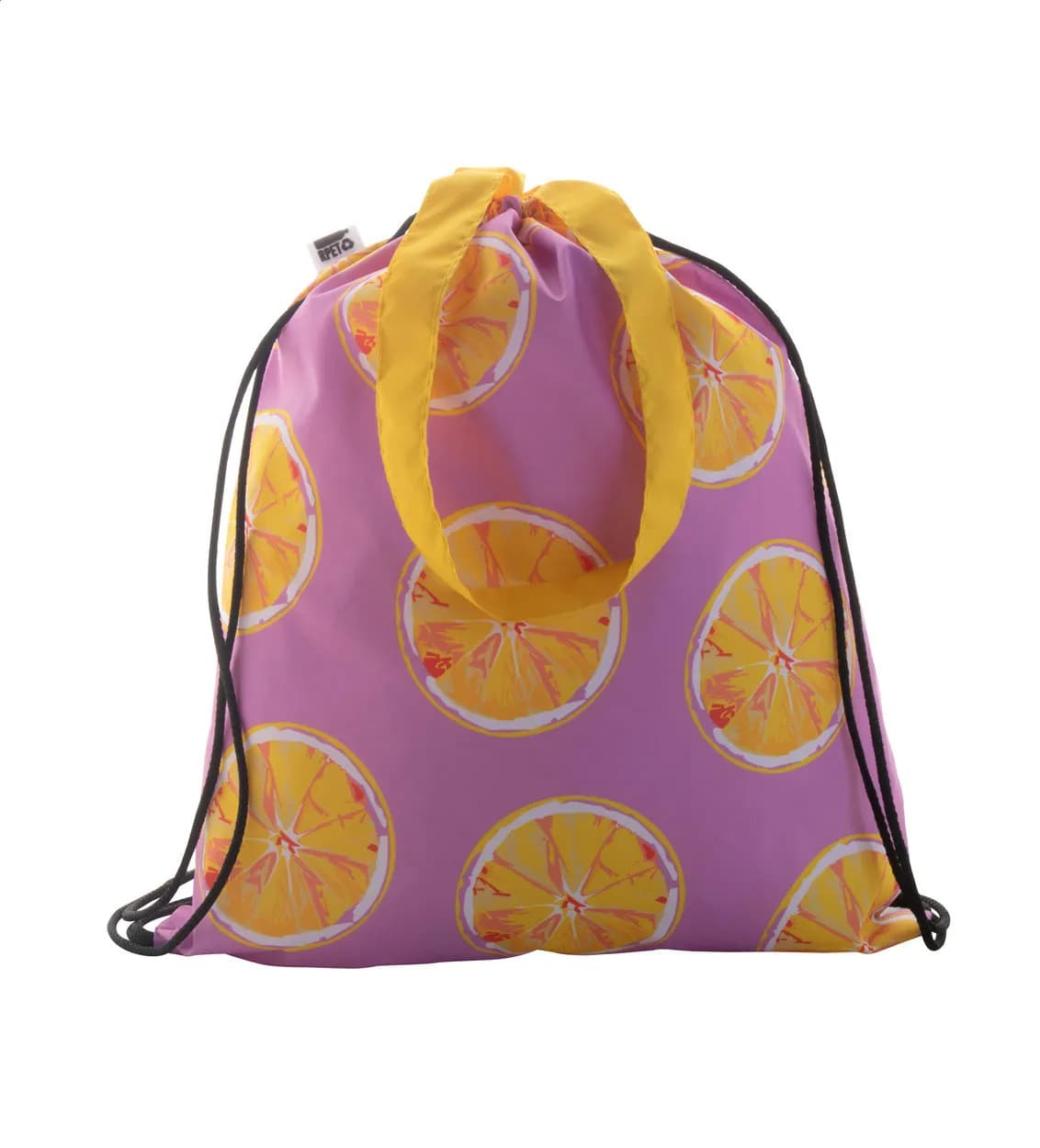 Individueller Turnbeutel - CreaDraw Shop RPET - schwarz (-10)