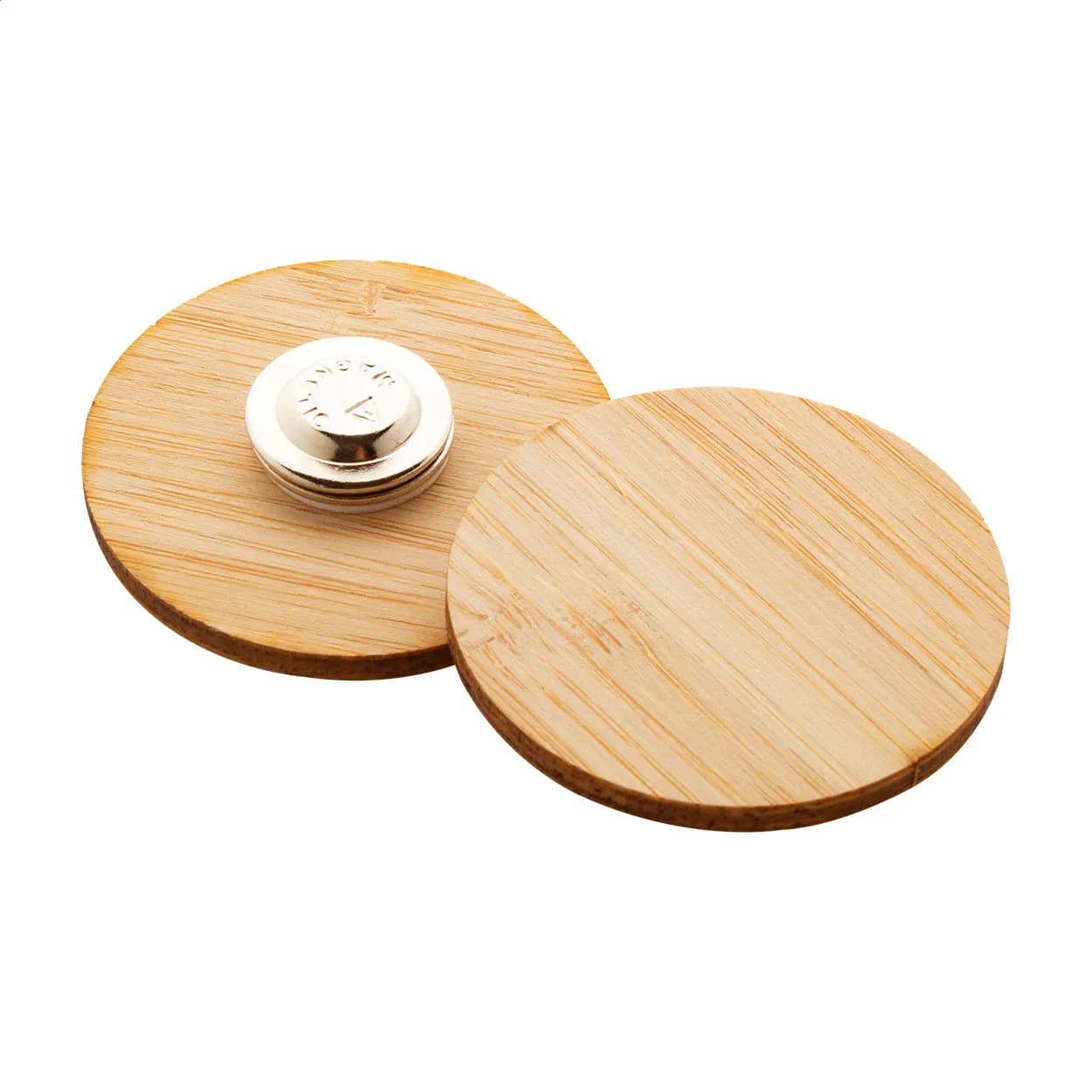 Bambus-Anstecker - BooBadge - natur (-A)