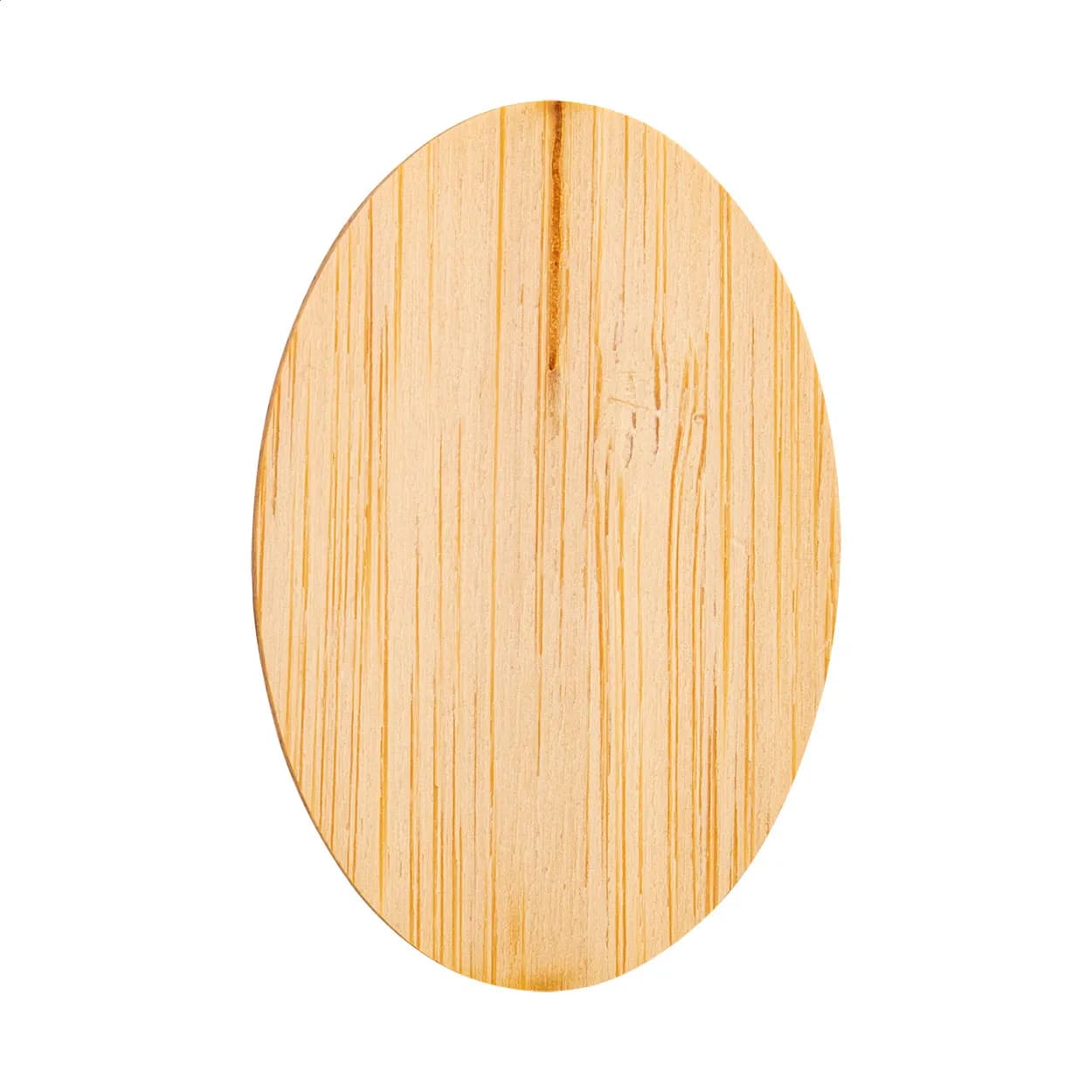 Bambus-Anstecker - BooBadge - natur (-B)