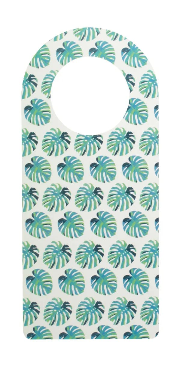 Individueller Tür-Aufhänger - Disturb - weiß