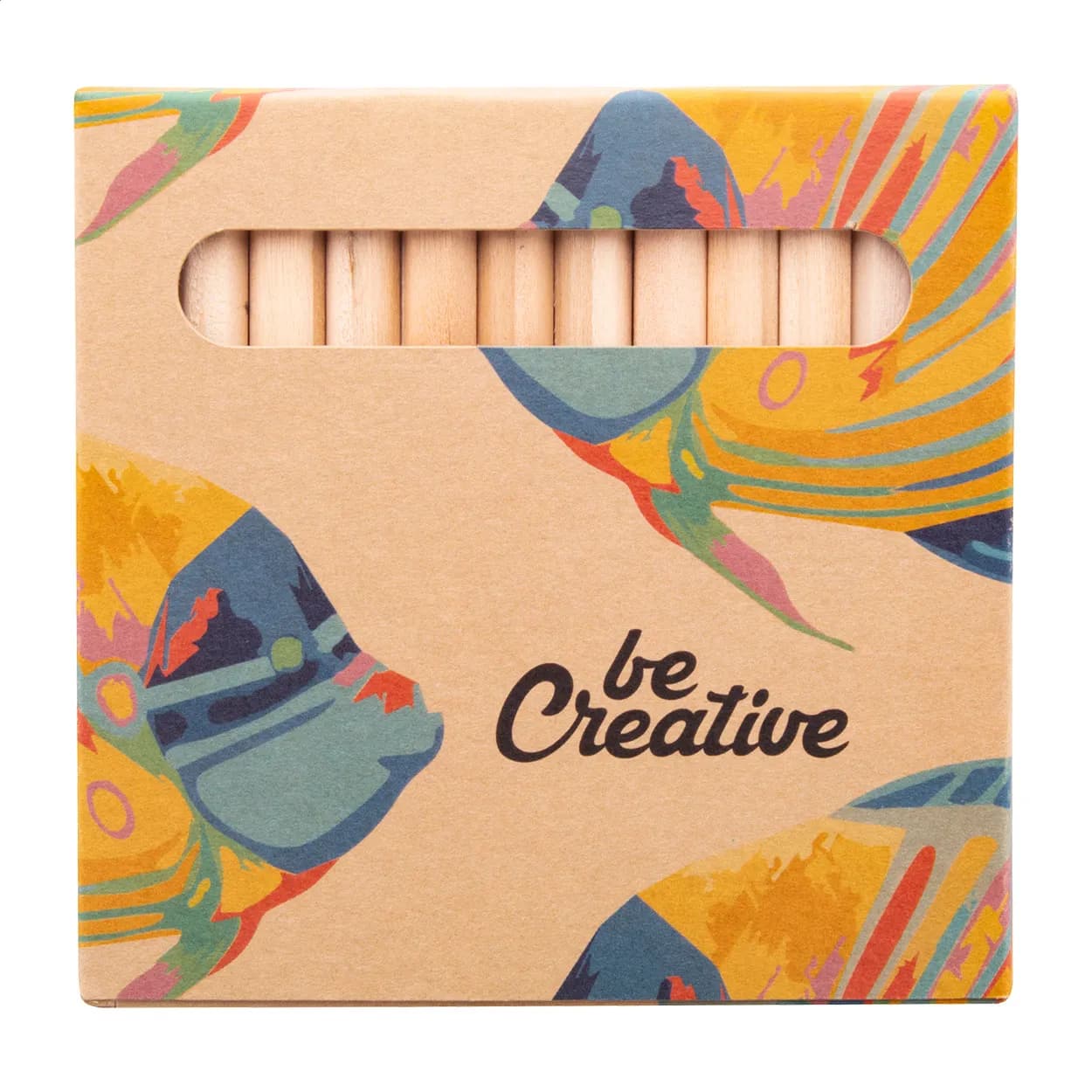 Individuelles Buntstifte-Set (12 Stk.) - Penxil 12 Eco - natur