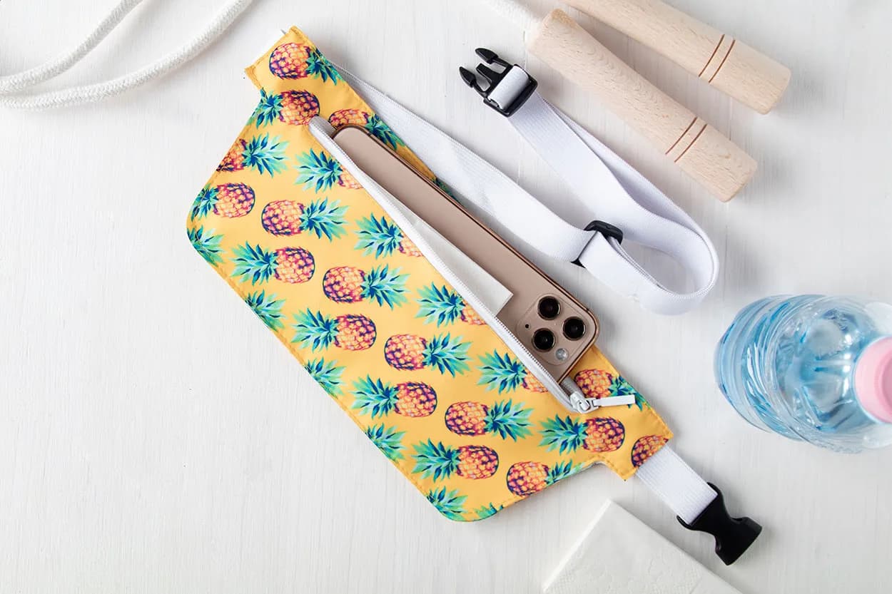 Individuelle Gürteltasche - CreaWaist Run - weiß (-01)