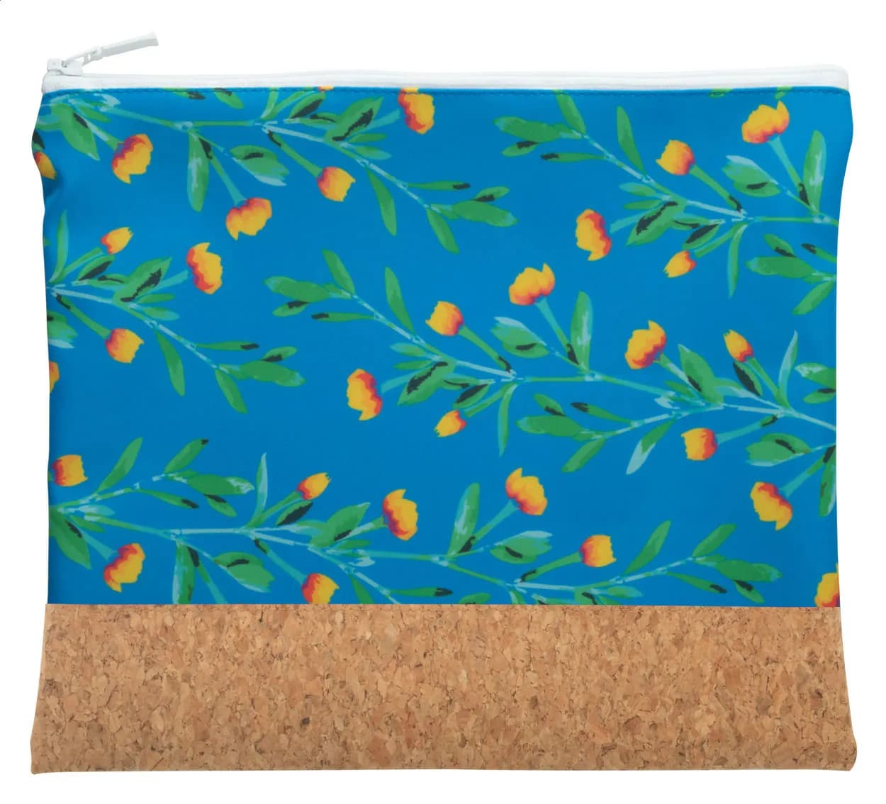 Individuelle Kosmetiktasche - CreaBeauty Cork L - weiß (-01)