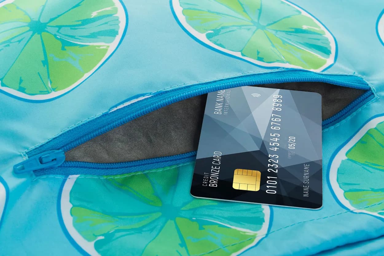 Turnbeutel - CreaDraw RFID - blau (-06)