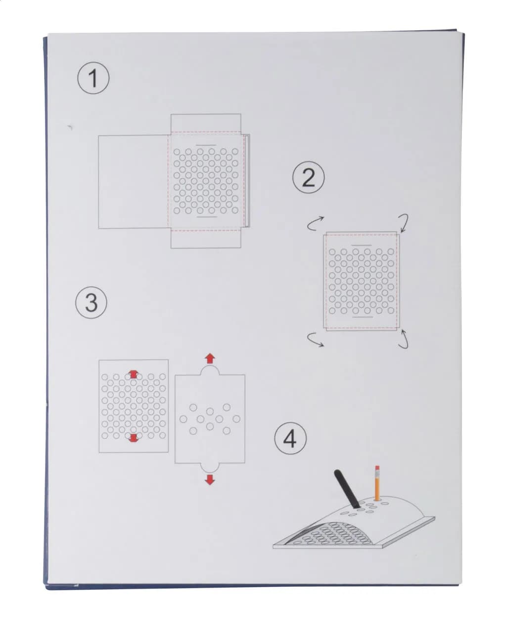 Stifteköcher - Folty - weiß