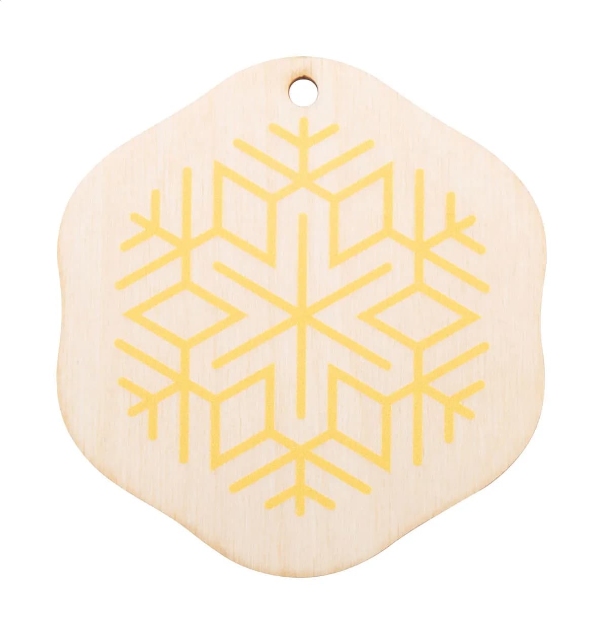 Individueller Weihnachtsbaumschmuck - CreaJul Wood - silber (-21)