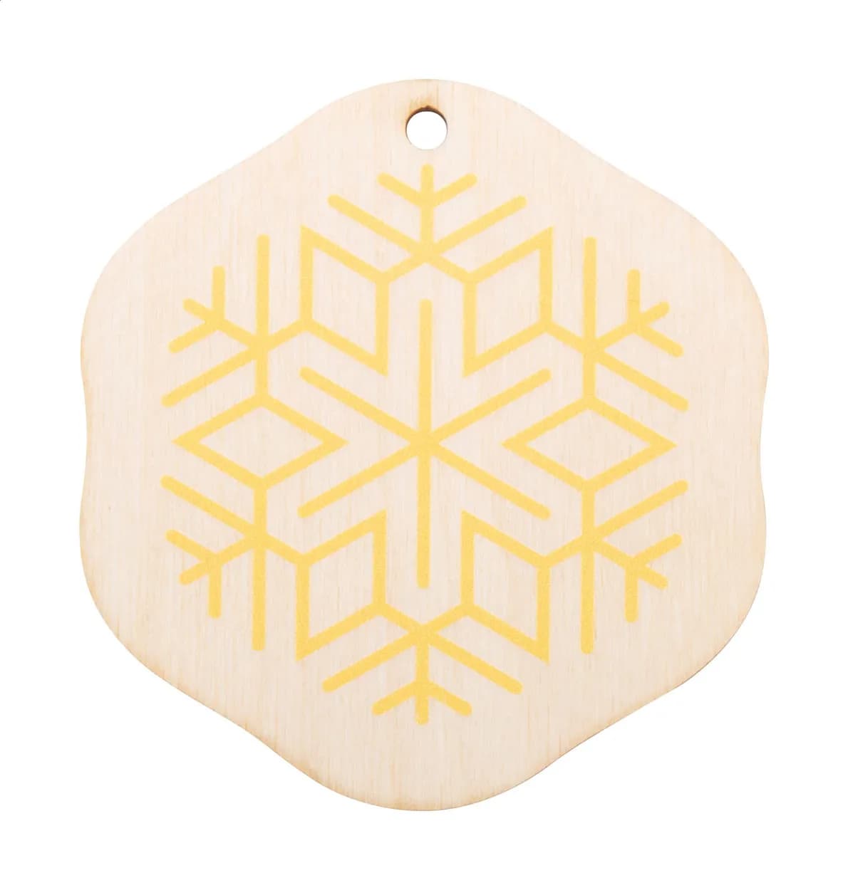 Individueller Weihnachtsbaumschmuck - CreaJul Wood - gold (-98)