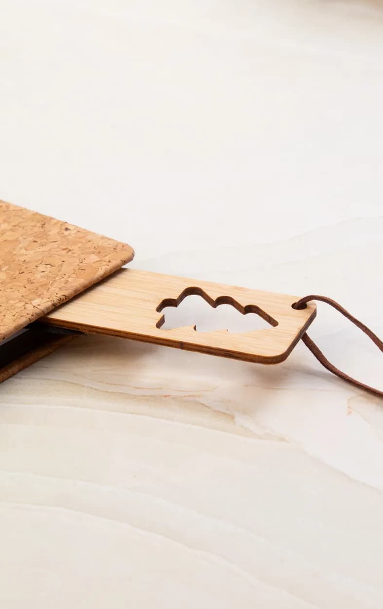 Weihnachtliches Lesezeichen Weihnachtsbaum - Xommark - natur (-A)