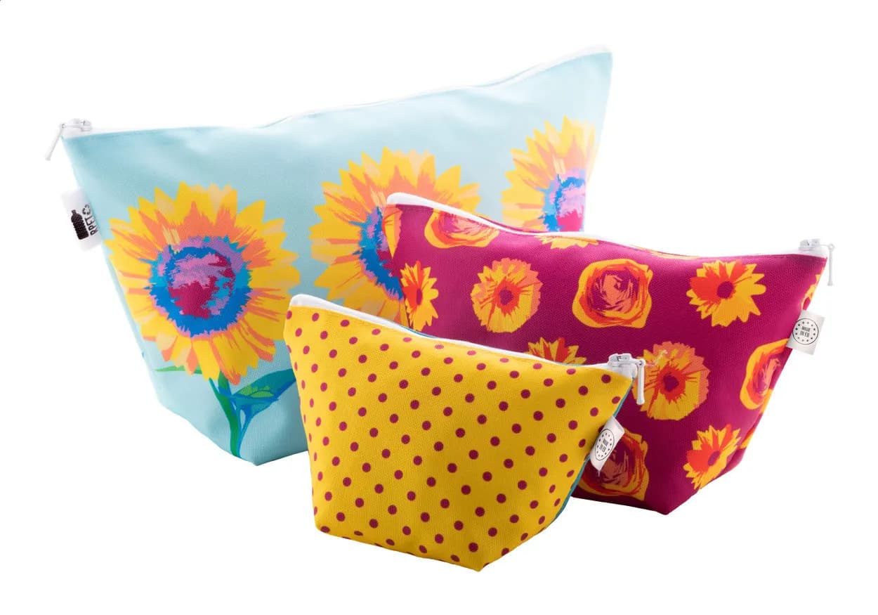 Individuelle Kosmetiktasche - CreaBeauty Trapeze L - weiß (-01)