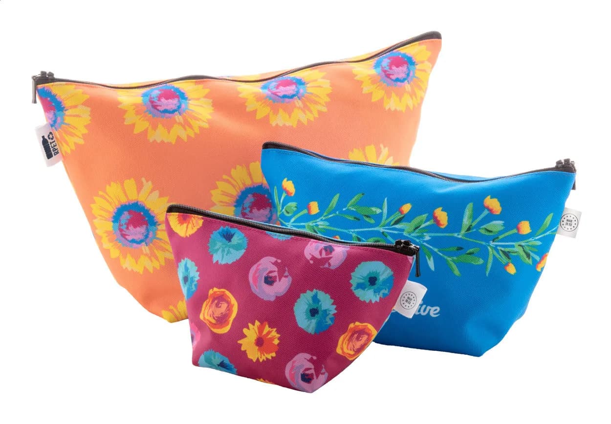 Individuelle Kosmetiktasche - CreaBeauty Trapeze L - schwarz (-10)