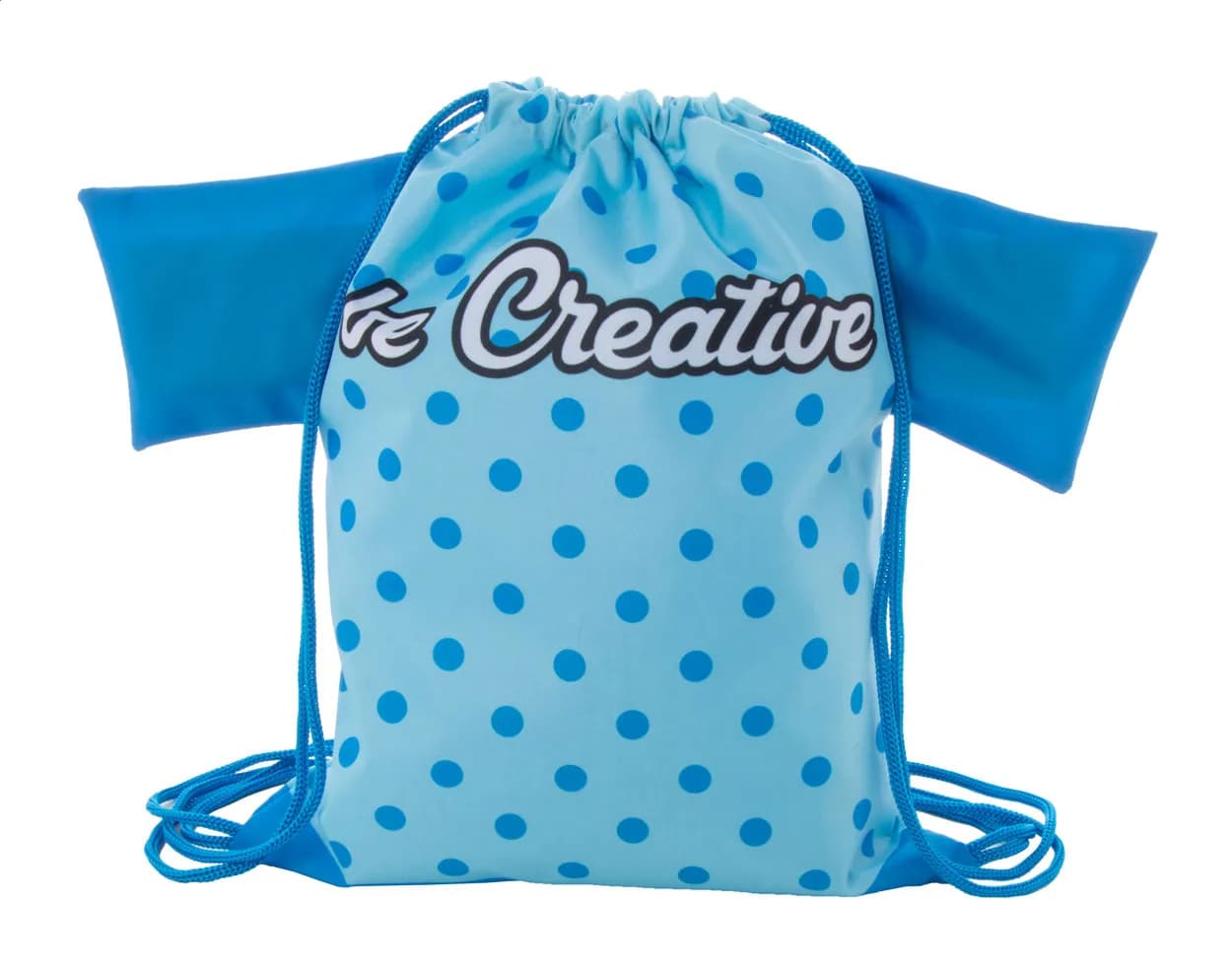Individueller Turnbeutel - CreaDraw T Kids - blau (-06)