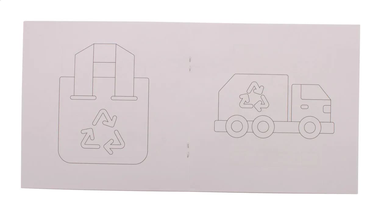 Individuelles Malheft, Tiere - ColoBook - weiß (-C)