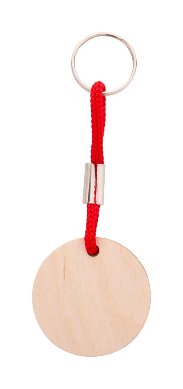 Individueller Schlüsselanhänger - Woody Plus A - rot (-05)