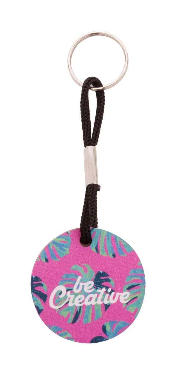 Individueller Schlüsselanhänger - Woody Plus A - schwarz (-10)