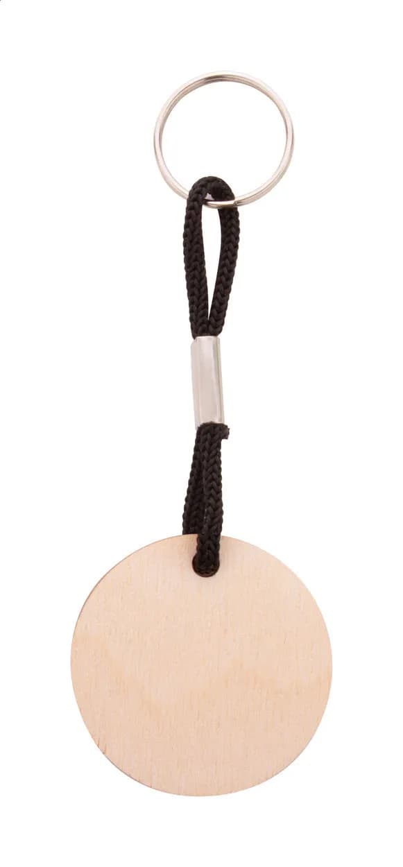 Individueller Schlüsselanhänger - Woody Plus A - schwarz (-10)