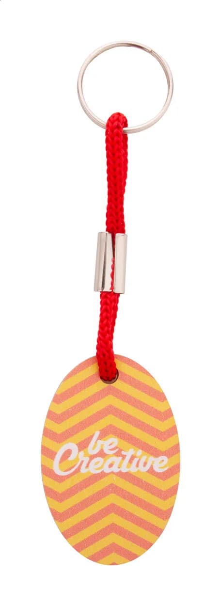 Individueller Schlüsselanhänger - Woody Plus B - rot (-05)