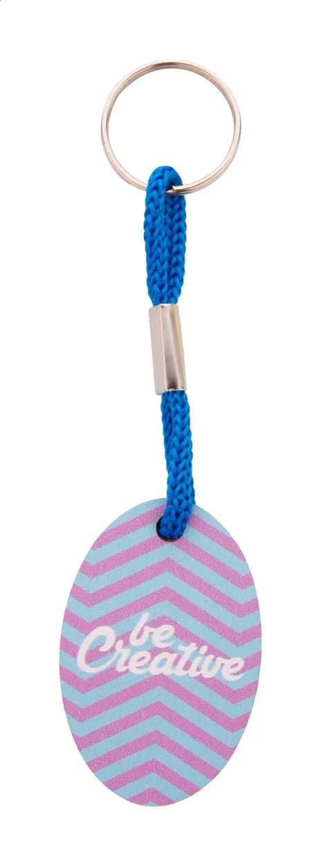 Individueller Schlüsselanhänger - Woody Plus B - blau (-06)