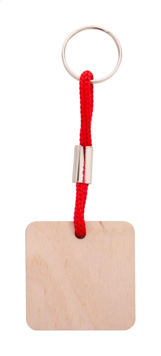 Individueller Schlüsselanhänger - Woody Plus C - rot (-05)