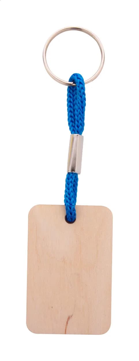 Individueller Schlüsselanhänger - Woody Plus D - blau (-06)