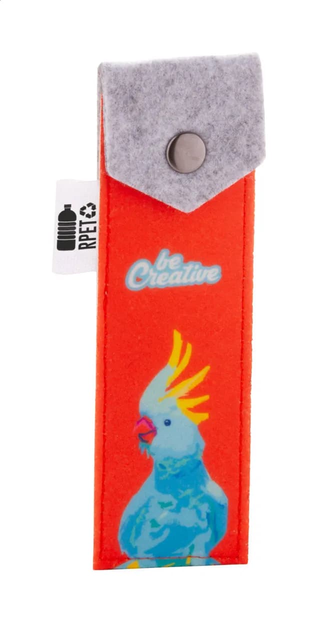 Kugelschreiberetui - CreaFelt Pen B - weiß