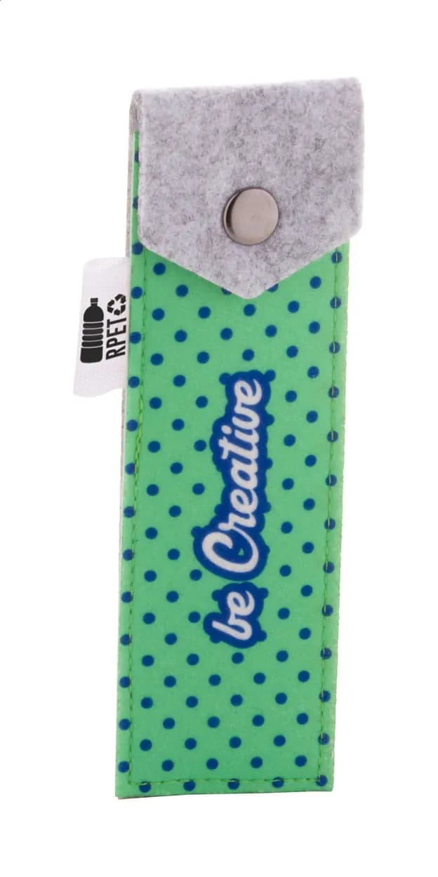 Kugelschreiberetui - CreaFelt Pen B - weiß