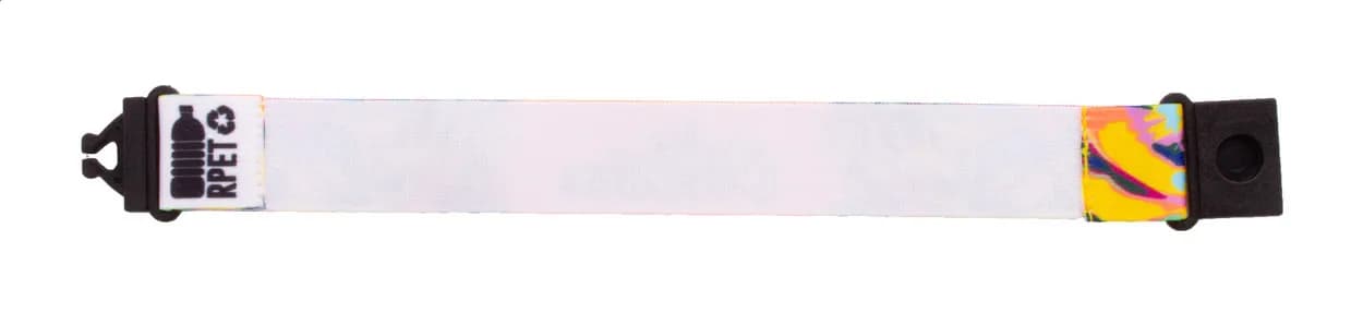 individuelles Armband - Mojo RPET - weiß (-M)