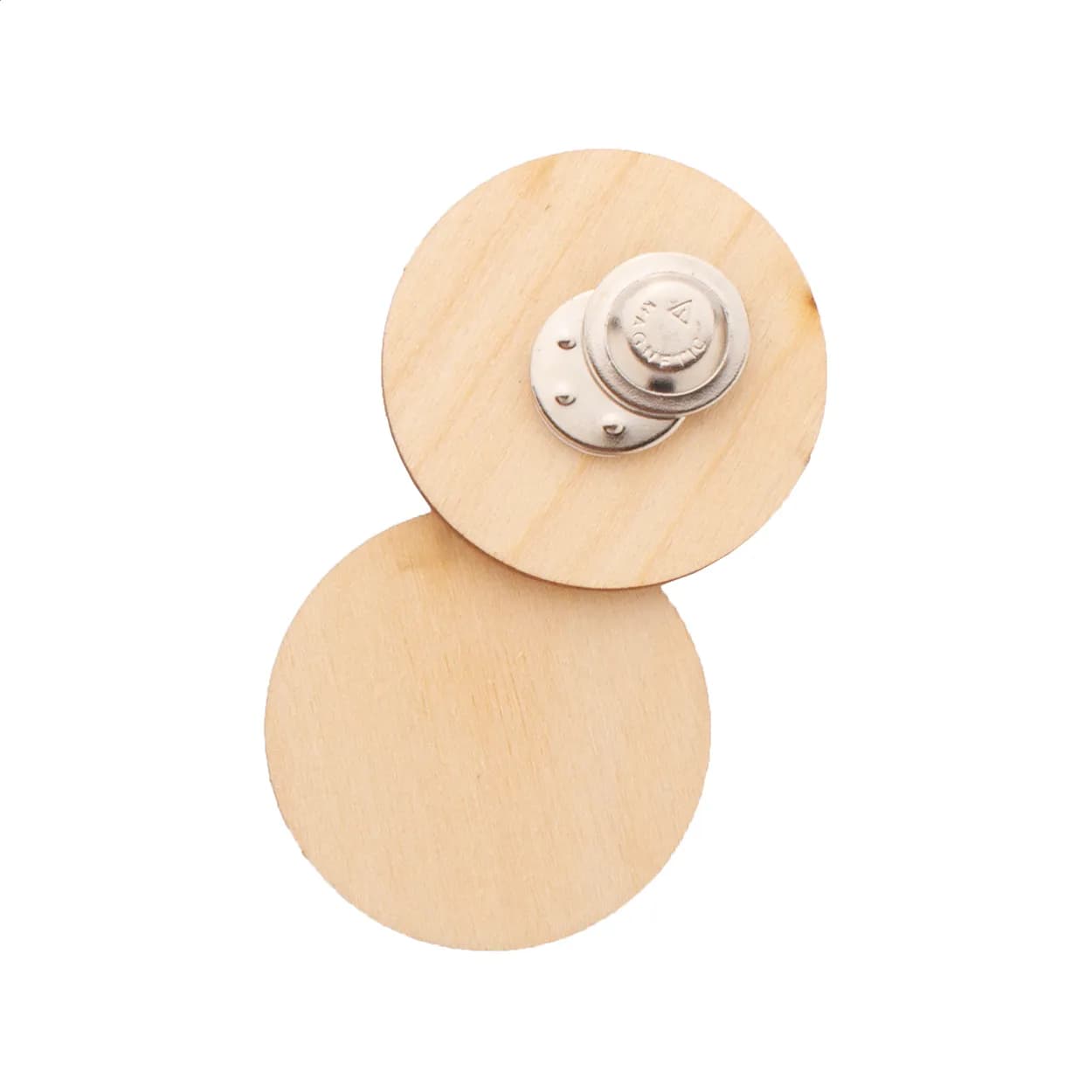 Individueller Anstecker - WooBadge - natur (-A)