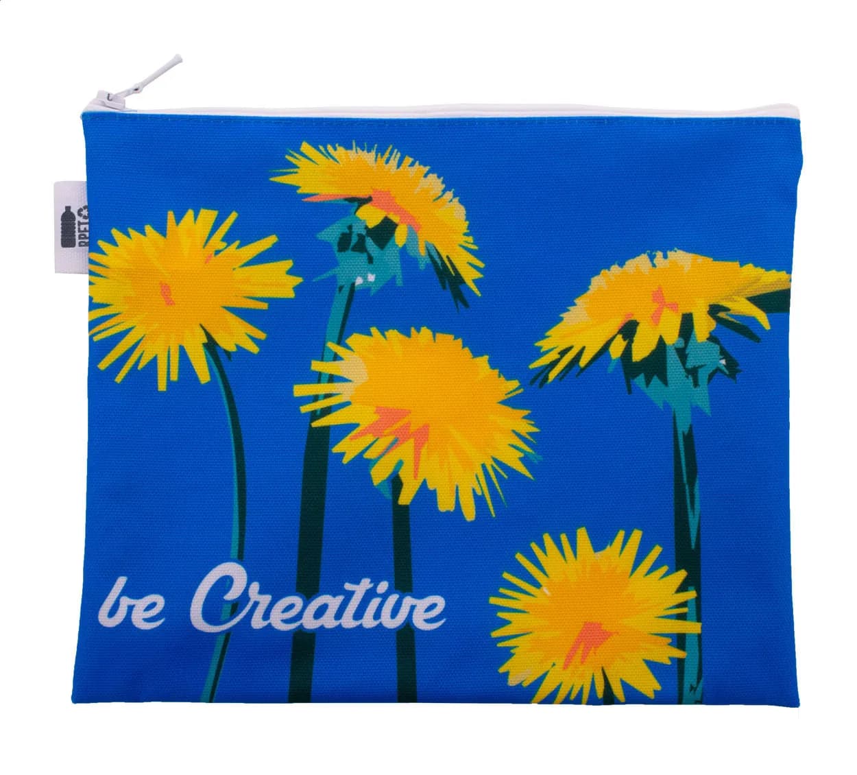 Individuelle Kosmetiktasche - CreaBeauty L RPET - weiß (-01)