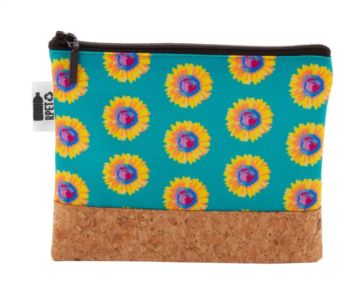 Individuelle Kosmetiktasche - CreaBeauty Cork S RPET - schwarz (-10)