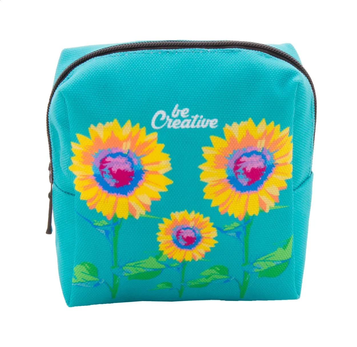 Individuelle Kosmetiktasche - CreaBeauty Square S - schwarz (-10)