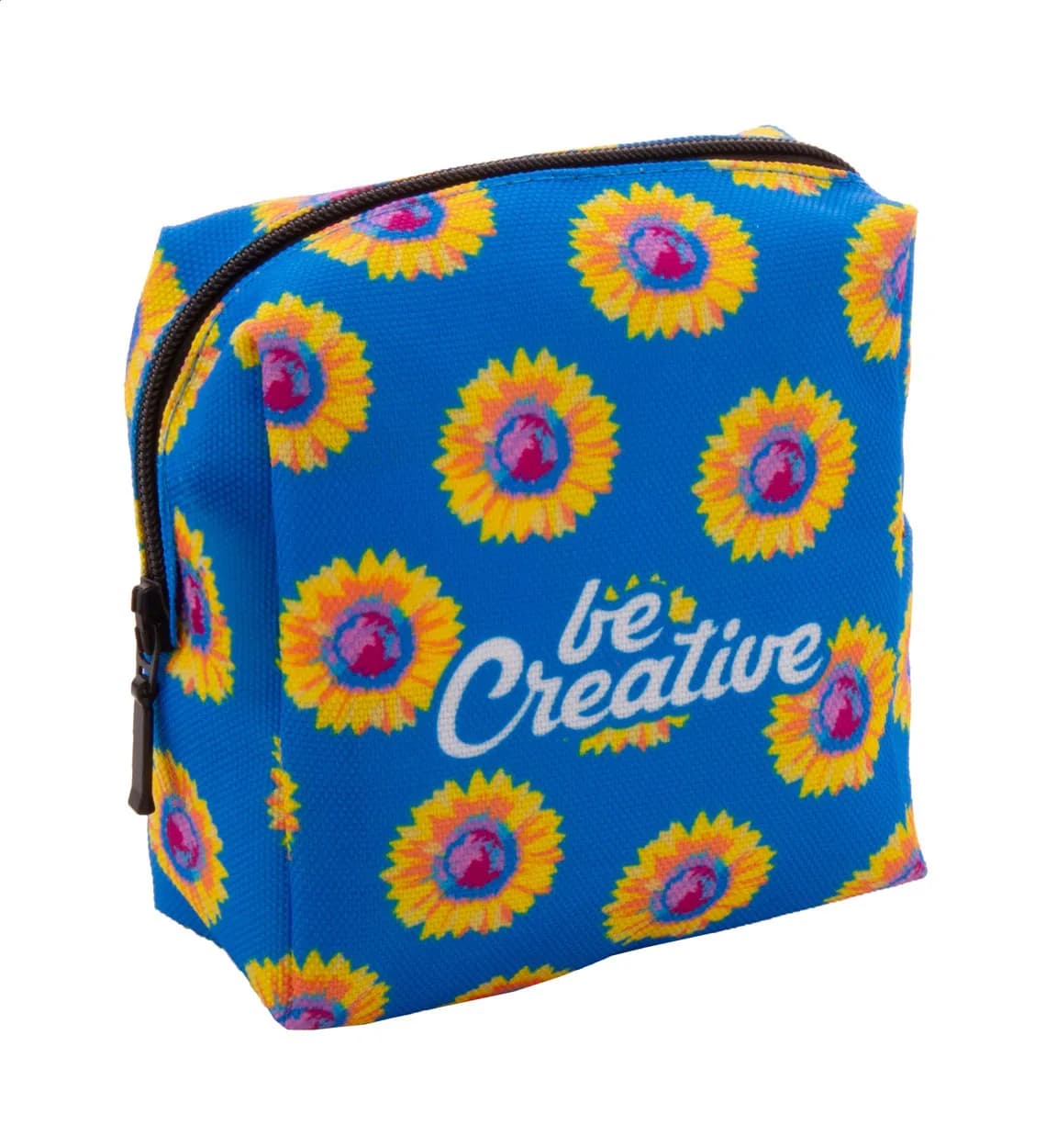 Individuelle Kosmetiktasche - CreaBeauty Square S - schwarz (-10)