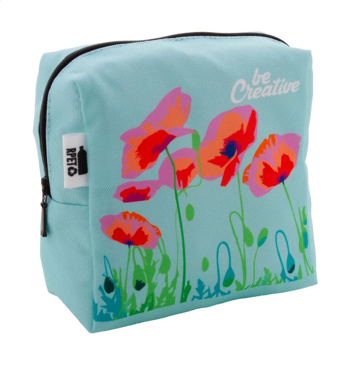 Individuelle Kosmetiktasche - CreaBeauty Square M - schwarz (-10)