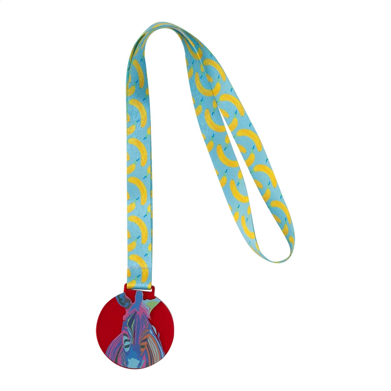 Individuelle Medaille - Subdal Colour - rot/transparent (-05T)