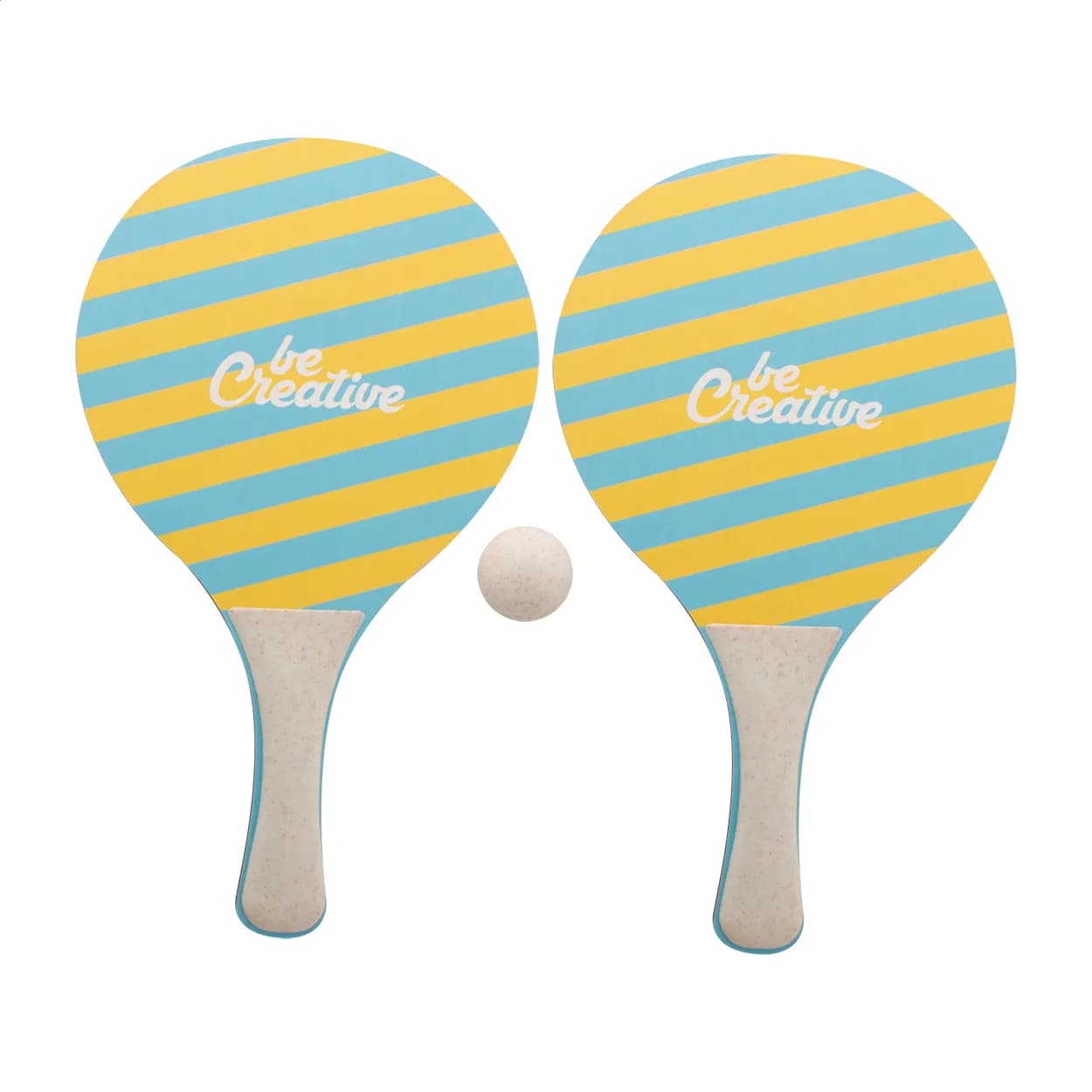 Individuelles Strandtennisset - CreaShot - natur