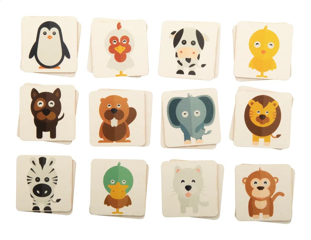 Individuelles Memory-Spiel - Peppermor - natur (-A)