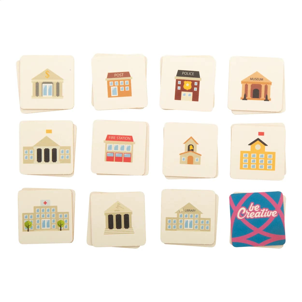 Individuelles Memory-Spiel - Peppermor - natur (-D)