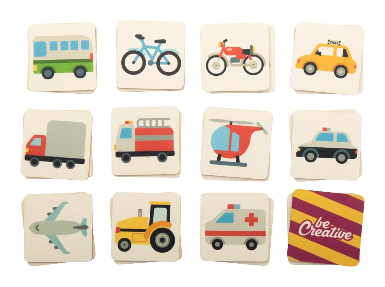 Individuelles Memory-Spiel - Peppermor - natur (-F)