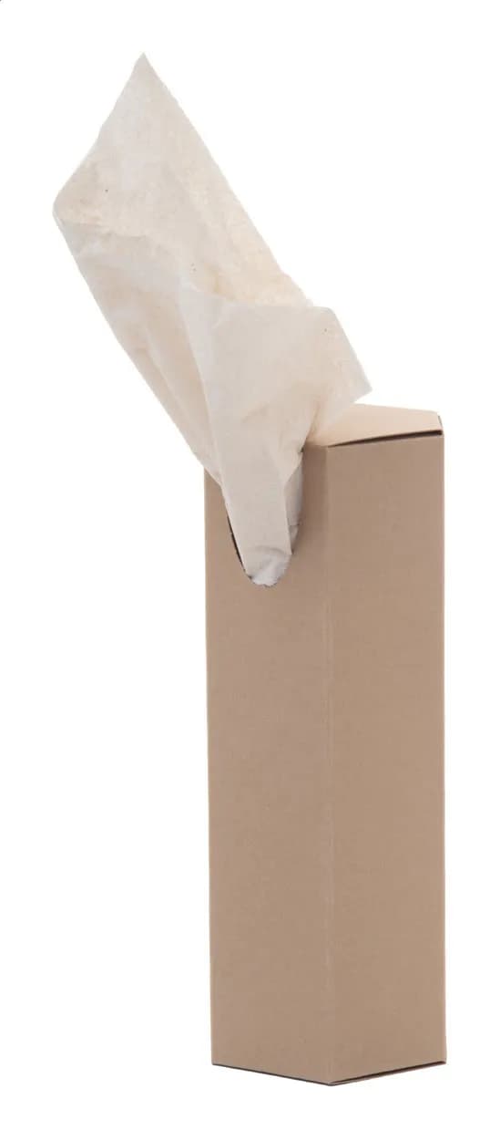 Individueller Taschentuchspender - CreaSneeze Hex Eco - natur