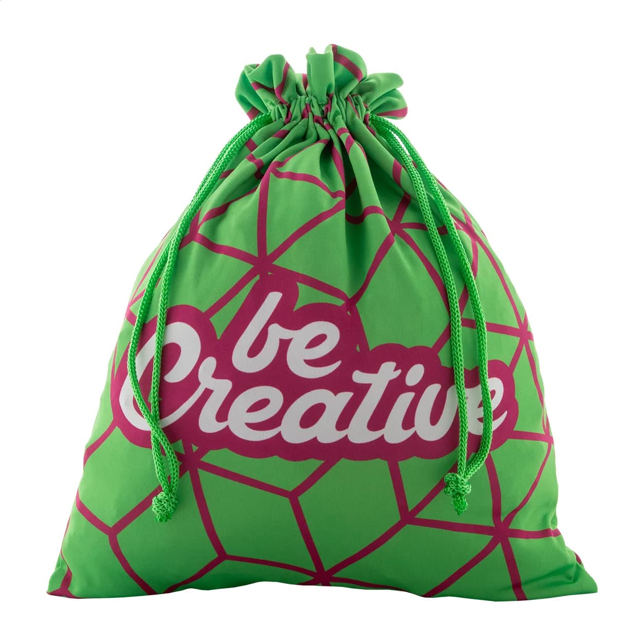 Individueller Geschenkbeutel, groß - SuboGift L - grün (-07)