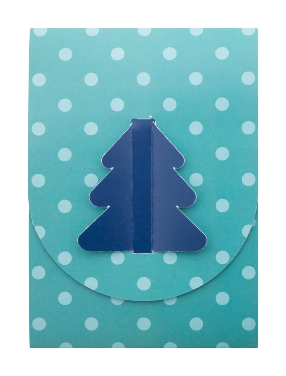 Weihnachtskarte - Creax Max - weiß