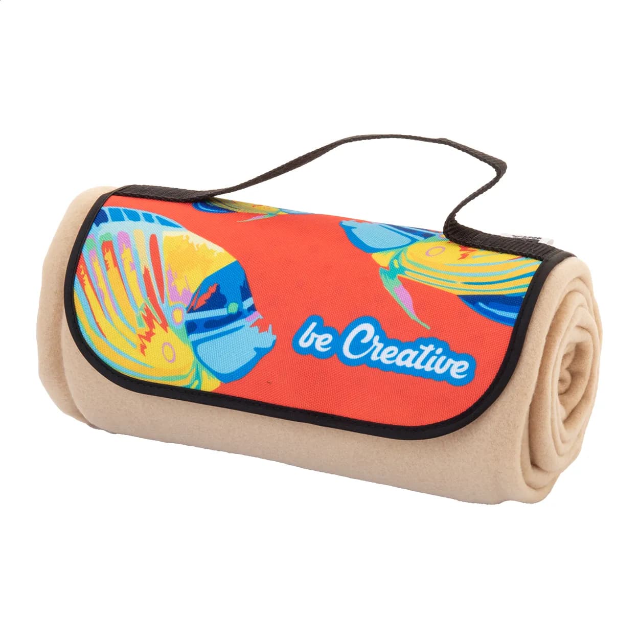 individuelle RPET Polar-Decke - Reporta - natur (-00)