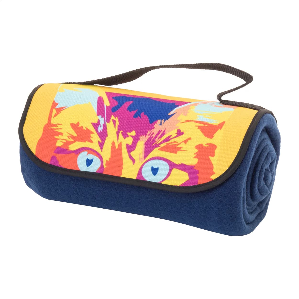 individuelle RPET Polar-Decke - Reporta - dunkelblau (-06A)