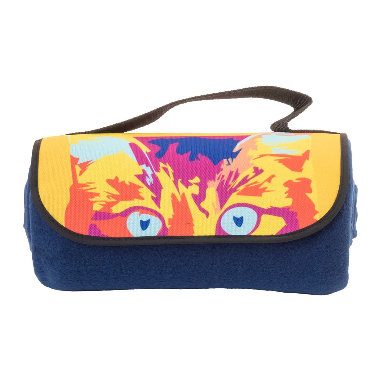 individuelle RPET Polar-Decke - Reporta - dunkelblau (-06A)