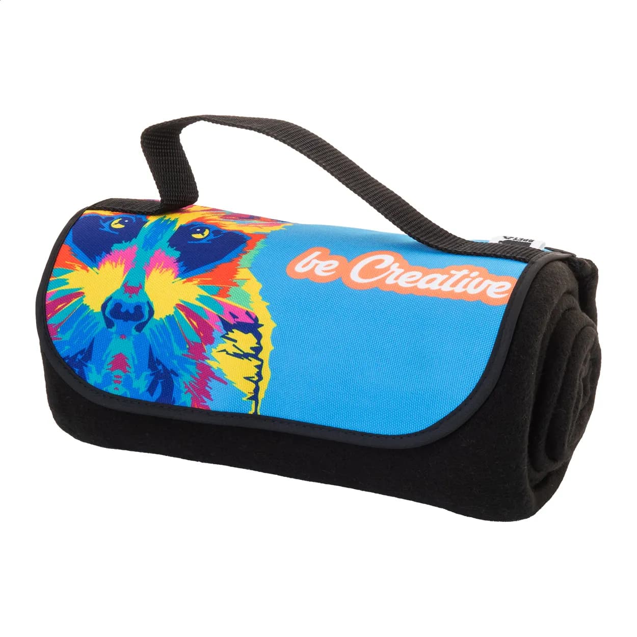 individuelle RPET Polar-Decke - Reporta - schwarz (-10)