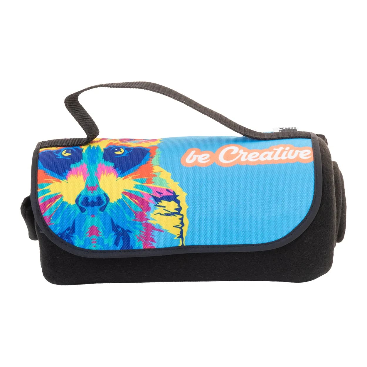 individuelle RPET Polar-Decke - Reporta - schwarz (-10)